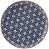 Cadiz Blue & Orange Plate 27cm/10.5" (Pack of 6)