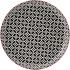 Cadiz Red & Black Plate 27cm/10.5" (Pack of 6)