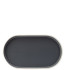 Forma Charcoal Platter 31 x 17.5cm (Pack of 6)