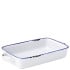 Avebury Blue Small Rectangular Dish 17.5cm/6.75" (Pack of 12)