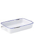 Avebury Blue Large Rectangular Dish 8.5" (22cm) x12