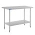 Stainless Steel Centre Table Food Prep Work Bench 900 x 600mm