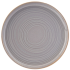 Santo Dark Grey Coupe Plate 22cm/8.5" (Pack of 6)
