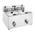 Buffalo Double Electric Fryer with Timer 2 x 8 Litre
