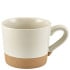 GenWare Kava White Stoneware Coffee Cup 285ml/10oz (Pack of 6)