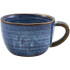 Terra Porcelain Aqua Blue Coffee Cup 18.5cl 10oz
