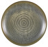 Terra Porcelain Matt Grey Deep Coupe Plate 25cm