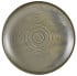 Terra Porcelain Matt Grey Deep Coupe Plate 28cm