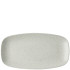 Churchill Delta Grey Oblong Plate 35.5x18.9cm/14x7.4" (Pack of 6)