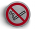 Buzz DS015 Metallic Door Disc 75 Diameter - Non Smoking