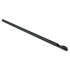 Biodegradable Compostable PLA Spoon Straws 8 Inch 20cm Black (Pack of 200)