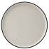 Homestead Black Walled Plate 30cm/12" (Pack of 6)
