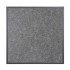 Bolero Black Brushed Mix Glass Table Top Square Grey 700mm