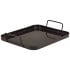 GenWare Black Enamel Tray 25 x 20cm/9.84 x 7.87" (Pack of 6)