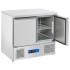 Prodis 2 Door Prep Compact Counter Flat Top Fridge 240 Litre