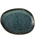 Churchill Cascade Sapphire Blue Natural Organic Oblong 26cm x 20cm/10.25 x 7.875" (Pack of 6)