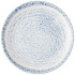 Churchill Inked Cascade Indigo Evolve Coupe Plate 16.5cm/6.5" (Pack of 12)