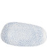 Churchill Inked Cascade Indigo Opal Organic Oblong Platter 35 x 18.5cm (Pack of 6)