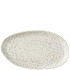 Churchill Inked Cascade Taupe Natural Oblong Platter 26 x 15cm (Pack of 6)