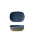 Emerge Oslo Blue Deep Dish 17x12x5cm (Pack of 6)