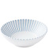 Churchill Inked Era Blue Contour Shallow Bowl 13cm/5.25" 260ml/9oz (Pack of 12)