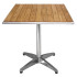 Bolero Ash Top Table Square 700mm