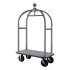 Bolero Luggage Cart Brushed Stainless Steel