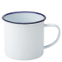 Eagle Enamel Mug 155ml/5.5oz 6cm/2.25" (Pack of 12)