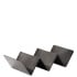 Black Triple Street Food Stand 21cm x 10cm (Pack of 12)
