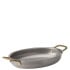 Vintage Steel Oval Dish 24.5 x 17.5cm (Pack of 6)