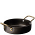 Black Steel Mini Casserole Dish 12.25cm/5" (Pack of 6)