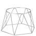 Chrome Plate Riser  19x15.5cm (Pack of 6)