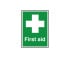 First Aid Notice - First Aid Text & Symbol