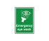 First Aid Notice - Emergency Eye Wash