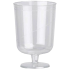 Disposable Plastic Wine Glass 210ml/7.4oz CE/UKCA Marked Lined 175ml (Pack of 612)