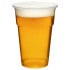 Disposable Polypropylene Half Pint Glass 284ml/10oz CE/UKCA Marked Flexy Half Pint To Brim (Pack of 1000)