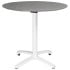 Bolero Folding Polypropylene Table Dark Grey 800mm