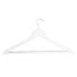 Bolero Wooden Coat Hanger White (Pack of 10)