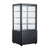 
Grapuel Four Sided Glass Display Fridge Black 68 Litre
