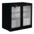Polar Back Bar Bottle Cooler Beer Fridge Double Door Hinged 208 Litre