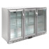 Polar G-Series Back Bar Cooler Triple Hinged Doors