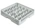 Genware Glass Rack 500mm - 25 Compartment