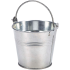 Galvanised Steel Serving Bucket 10cm (Pack of 12)