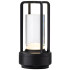 Cuba LED Cordless Table Lamp Black 17.5cm