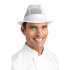White Trilby Hat One Size