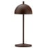 Antigua Micro LED Cordless Table Lamp 20cm - Corten