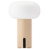 Tobago LED Cordless Table Lamp Sand 19cm
