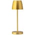 Mini Montserrat LED Cordless Table Lamp Brushed Gold 26cm
