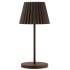 Dominica LED Cordless Table Lamp 26cm - Cocoa
