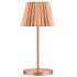 Dominica LED Cordless Table Lamp 26cm - Brushed Copper